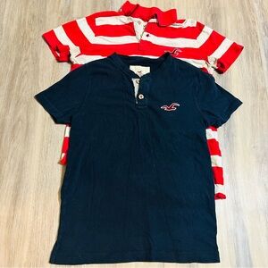 Y2K set of two Men’s Hollister short sleeves S/M